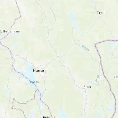 Map showing location of Elverum (60.881910, 11.562310)