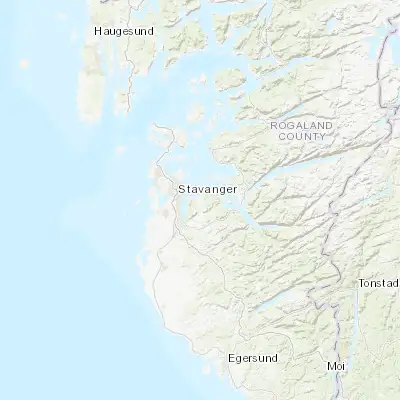 Map showing location of Hommersåk (58.925560, 5.851040)