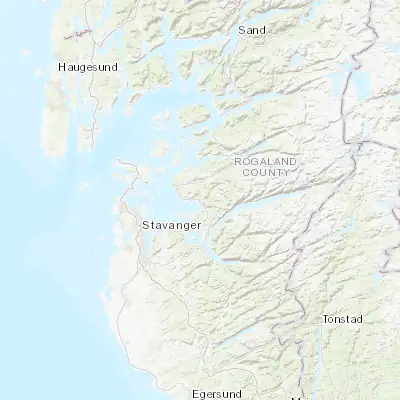 Map showing location of Jørpeland (59.022510, 6.040780)