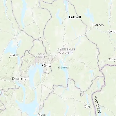 Map showing location of Lillestrøm (59.955970, 11.049180)