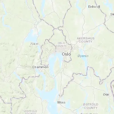 Map showing location of Nesoddtangen (59.862440, 10.663080)