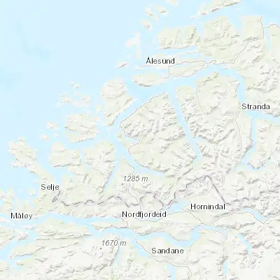 Map showing location of Ørsta (62.199830, 6.129040)