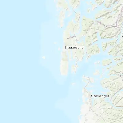Map showing location of Sæveland (59.266670, 5.200000)