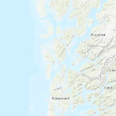 Map showing location of Sagvåg (59.781390, 5.389960)