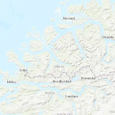 Map showing location of Volda (62.146000, 6.071080)