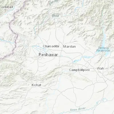 Map showing location of Aman Garh (34.005840, 71.929710)