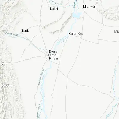 Map showing location of Darya Khan (31.784470, 71.101970)