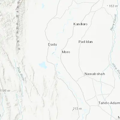 Map showing location of Daulatpur (26.501580, 67.970790)
