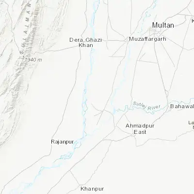 Map showing location of Jatoi Shimali (29.518270, 70.844740)