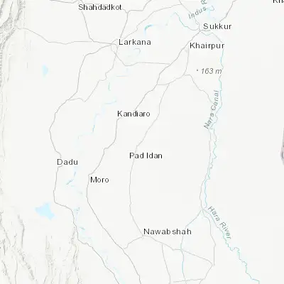 Map showing location of Karaundi (26.897090, 68.406430)