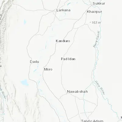 Map showing location of Pad Idan (26.774550, 68.300940)