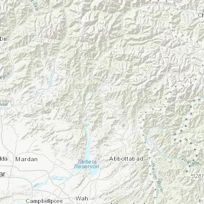 Map showing location of Shingli Bala (34.678720, 72.984910)