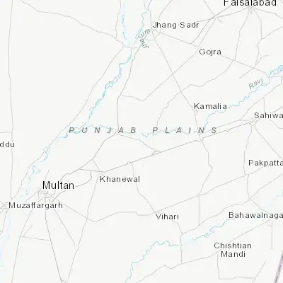 Map showing location of Talamba (30.526930, 72.240790)