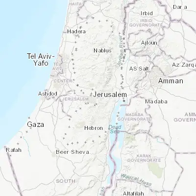 Map showing location of Az Za‘ayyim (31.788520, 35.265110)
