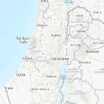 Map showing location of Beit El (31.941530, 35.222410)
