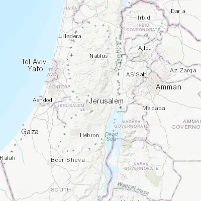 Map showing location of Kefar Adummim (31.826140, 35.335580)