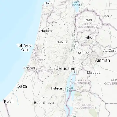 Map showing location of Silwād (31.976250, 35.261300)