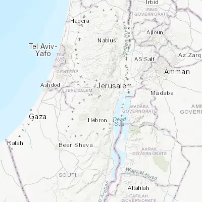Map showing location of Za‘tarah (31.673610, 35.256620)