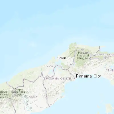 Map showing location of Colón (9.354510, -79.900110)