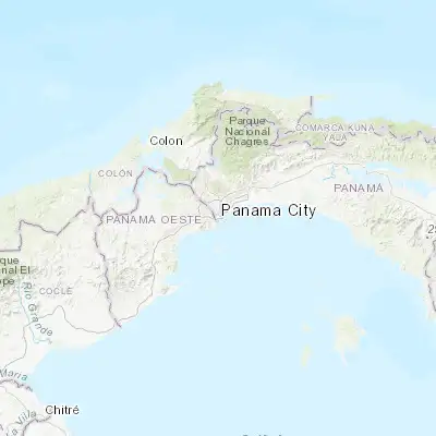 Map showing location of El Chorrillo (8.949640, -79.547150)