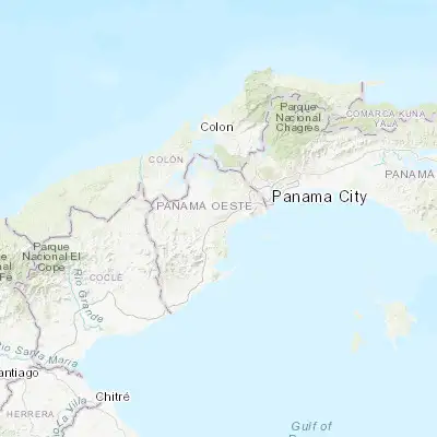 Map showing location of El Coco (8.876920, -79.808060)