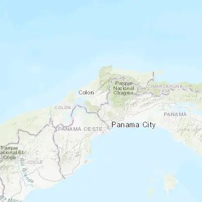 Map showing location of Gatuncillo (9.244750, -79.645880)