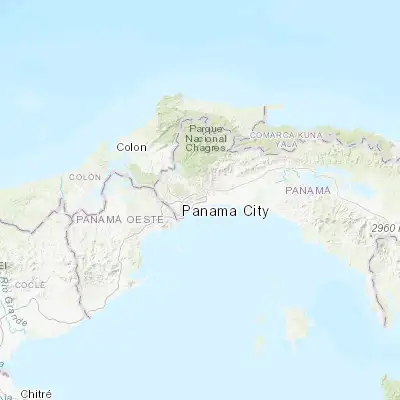 Map showing location of Juan Díaz (9.040590, -79.440830)