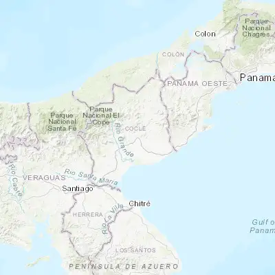 Map showing location of Penonomé (8.518890, -80.357270)