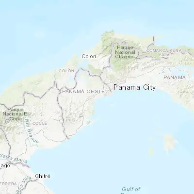 Map showing location of Puerto Caimito (8.873920, -79.715720)