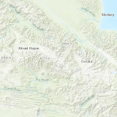 Map showing location of Kundiawa (-6.019720, 144.969170)