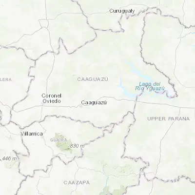 Map showing location of Doctor Juan Manuel Frutos (-25.383800, -55.832150)