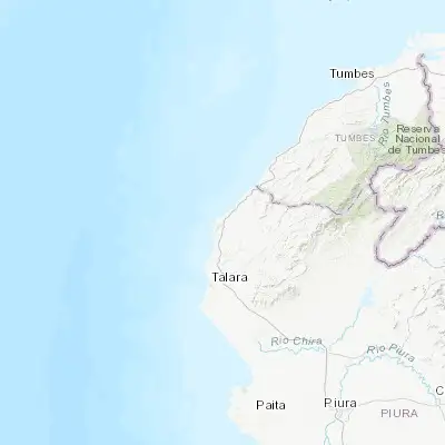 Map showing location of El Alto (-4.268510, -81.217190)