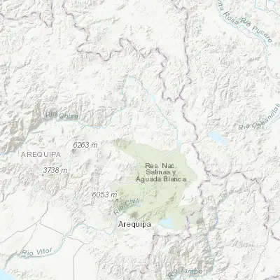 Map showing location of Jatun Orcochiri (-15.750030, -71.346410)