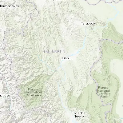 Map showing location of Juanjuí (-7.176970, -76.727740)