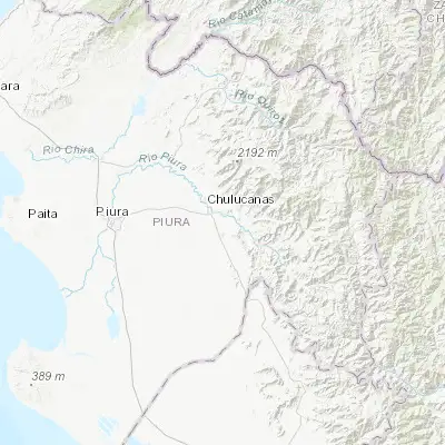 Map showing location of La Matanza (-5.213340, -80.091490)