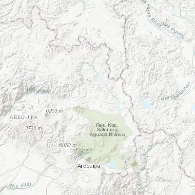 Map showing location of Llongasora (-15.639510, -71.299210)