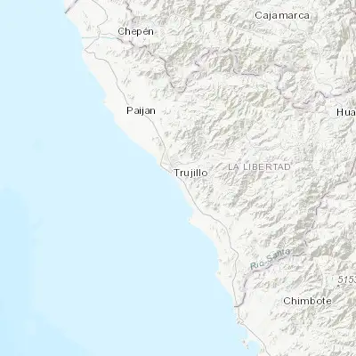 Map showing location of Miramar (-8.179450, -78.993810)
