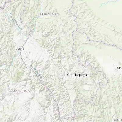 Map showing location of Pedro Ruiz Gallo (-5.945270, -77.979930)