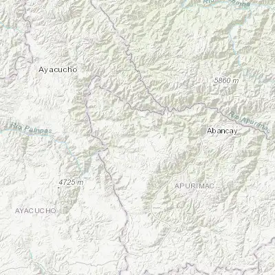 Map showing location of Talavera (-13.653060, -73.429170)