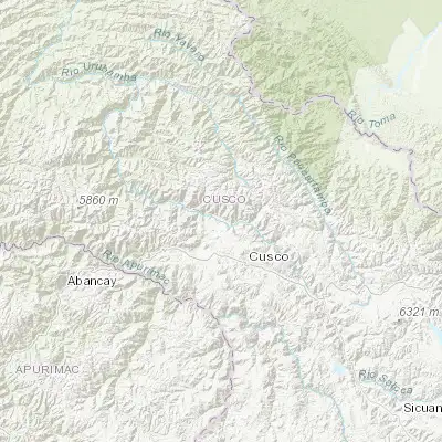Map showing location of Urubamba (-13.304720, -72.115830)