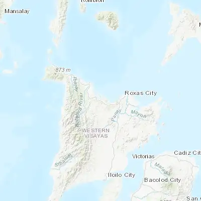 Map showing location of Altavas (11.538000, 122.487000)