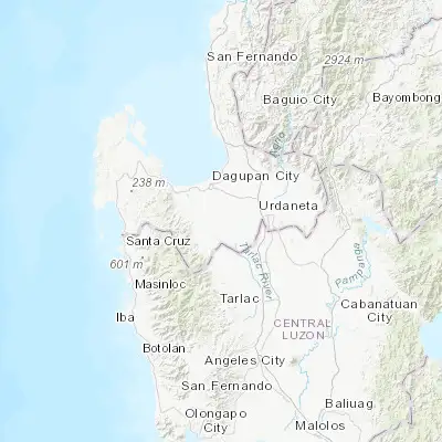 Map showing location of Anambongan (15.866340, 120.388580)