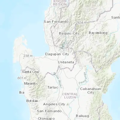 Map showing location of Bactad Proper (15.978420, 120.610260)