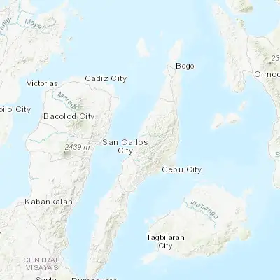 Map showing location of Balamban (10.503900, 123.715600)