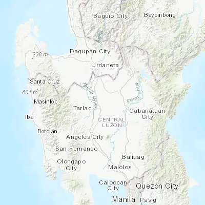 Map showing location of Balayang (15.549500, 120.694300)