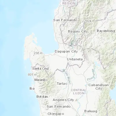 Map showing location of Balingueo (15.958300, 120.409730)