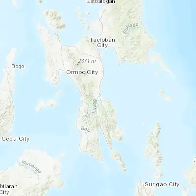 Map showing location of Balocawehay (10.722100, 124.967800)