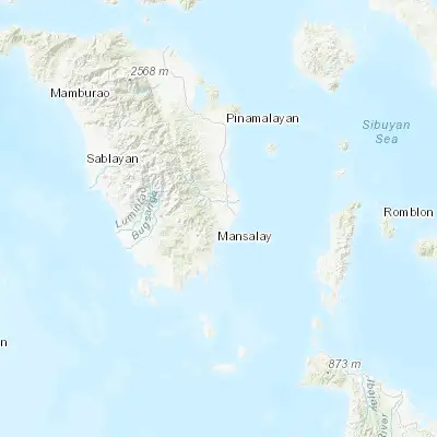 Map showing location of Balugo (12.579230, 121.439310)
