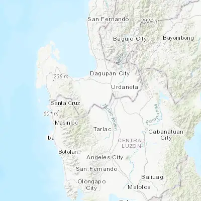 Map showing location of Baluyot (15.795860, 120.460880)