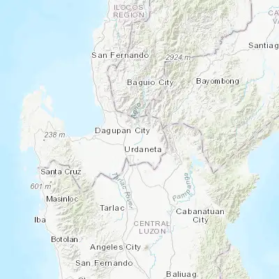 Map showing location of Bantog (16.009100, 120.692900)